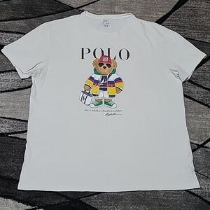 POLO BEAR 🐻 BY RALPH LAUREN 2019 POLO BEAR SAILING TEAM CREW-NECK TEE-SH